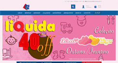Desktop Screenshot of lojasantos.com.br